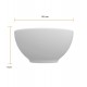 Bowl 400ml 12,5cm Capri Porcelana Germer